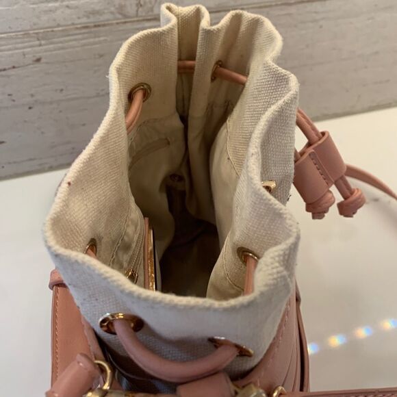 Madison West Vegan Leather Nesting Purse Pink - Picture 13 of 15